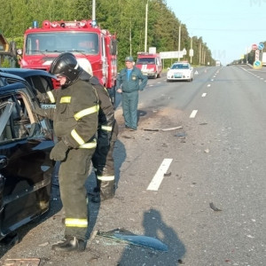 Появились фото последствий смертельного ДТП на М-7 в Вязниковском районе