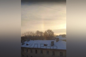 В небе над Владимиром заметили двойную радугу