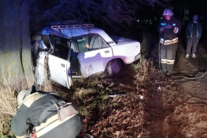 Во Владимирской области женщину спасли из искореженной после ДТП машины