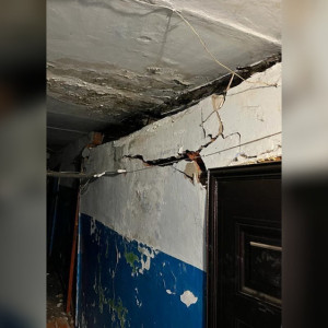 В Судогде треснула стена пятиэтажки