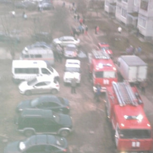 На пожаре в поселке под Петушками эвакуировали 8 взрослых и 2 детей