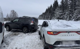 В Суздальском районе иномарка влетела в «Крузак»