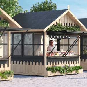 Артемий Лебедев разработал дизайн торговых павильонов и прилавков к 1000-летию Суздаля