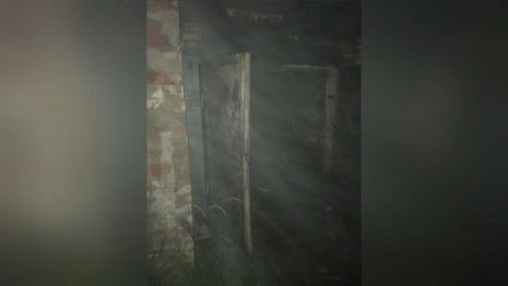 Во Владимирской области на пожаре в гаражах погиб мужчина