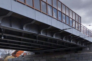 Мост через железную дорогу в Камешково откроют к лету