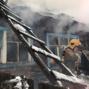 Во Владимирской области в огне пострадал мужчина