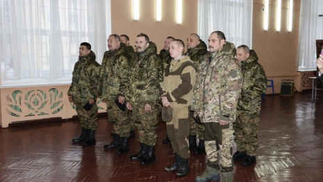 Очередная группа владимирских добровольцев уехала на СВО