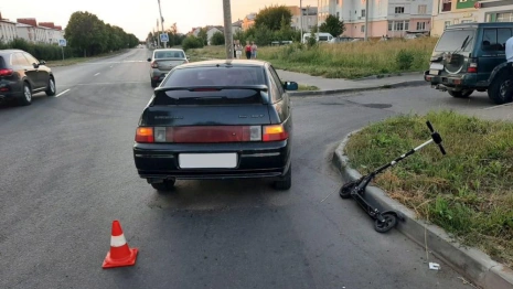 В Суздале водитель самоката пострадал в ДТП

