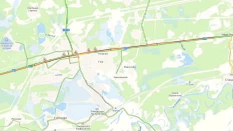 Покров встал в мертвой пробке из-за ремонта на М-7 Волга