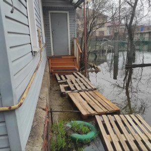 В Муроме затопило жилые дома