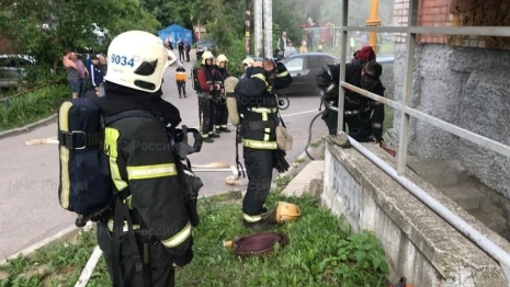 Во время пожара в Камешково эвакуировали 30 человек