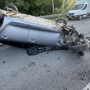 Автомобилистка на иномарке разбилась на трассе М-7 в Гороховецком районе