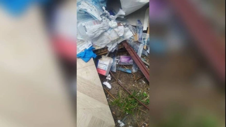 В Коврове убрали свалку из использованных шприцов и медпрепаратов

