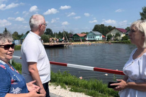 Жители Владимирской области обустроили пляж и очистили водоем