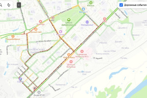 Во Владимире авария у ТЦ парализовала движение в микрорайоне Доброе