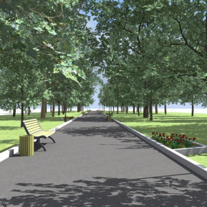 В поселке под Вязниками новый сквер к откроют 1 июля