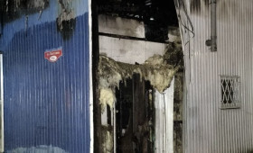 В Коврове ночной пожар уничтожил «наливайку»