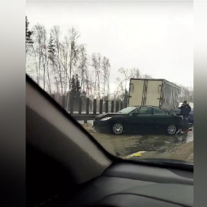 Под Вязниками на трассе М-7 Волга произошло массовое ДТП 