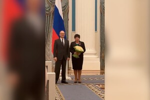 Владимирского сенатора в Кремле наградили медалью «За заслуги перед Отечеством»