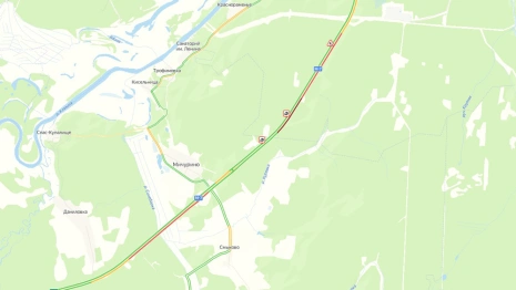 ДТП с 20 машинами под Владимиром привели к огромной пробке на трассе М-7
