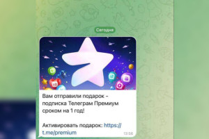 Мошенники начали разводить владимирцев под видом подарка Telegram Premium