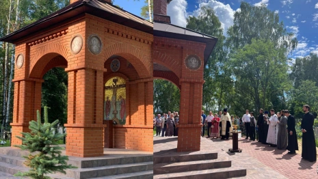 В Гороховецком районе освятили часовню Богоявления