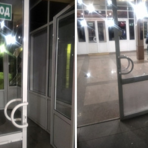 Во Владимирской области парень разбил стекло на вокзале