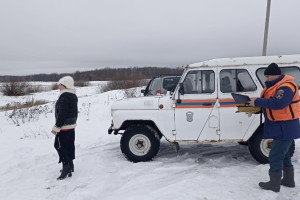 Во Владимирской области поймали рыбака за незаконный выход на лед