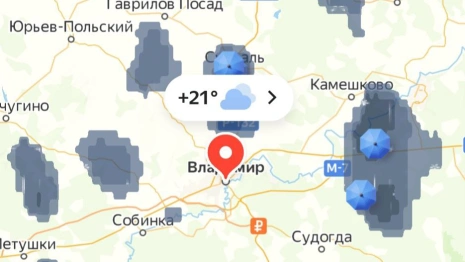 Во Владимирскую область пришел неожиданный дождь