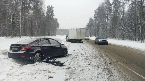 В Судогодском районе легковушка влетела в ГАЗель: пострадали оба водителя