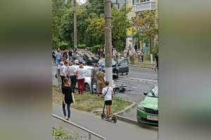 Во Владимире машины превратились в месиво из-за аварии
