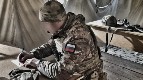 Владимирские Росгвардейцы в зоне СВО написали письма мамам