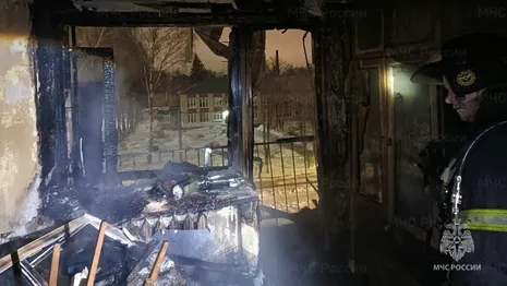 В Коврове двое человек пострадали на пожаре в многоэтажке