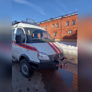 В Коврове спасатели получили новый автомобиль взамен сгоревшего при взрыве в гаражах 