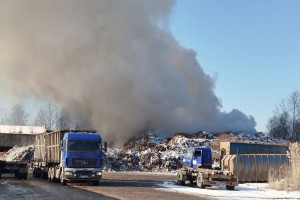 В Гусь-Хрустальном после крупного пожара на свалке арендатора оштрафовали на 300 тысяч