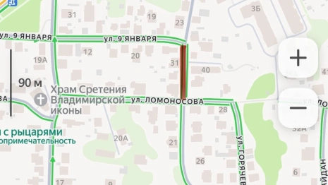 Во Владимире на 2 недели перекроют участок дороги на улице Гражданской