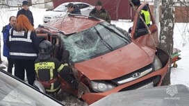 Водителя и пассажира «Лады» увезли в больницу после ДТП в Юрьев-Польском