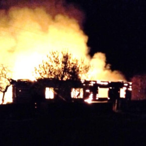 В Вязниковском районе пожар в жилом доме унес жизни двух человек