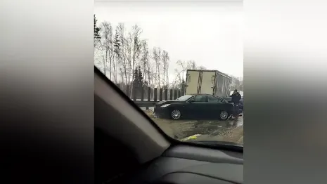 Под Вязниками на трассе М-7 Волга произошло массовое ДТП 