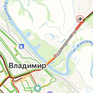 Во Владимире выросла пробка в 4,5 км