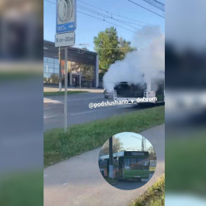 Во Владимире задымился социальный автобус