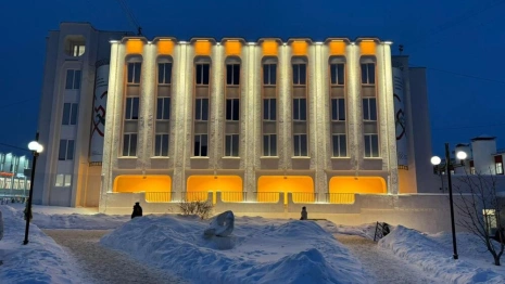 У корпуса владимирского медвуза появилась ночная подсветка