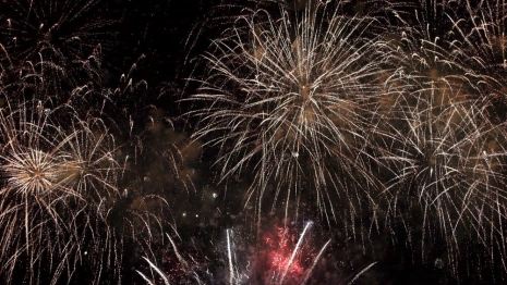 Появились первые видео салюта на День города во Владимире