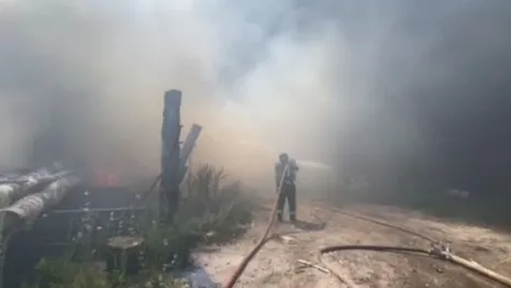 После пожара в Коврове измерят концентрацию вредных веществ в воздухе