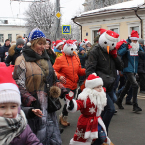 Владимир ожидает нашествие Дедов Морозов и Снегурочек