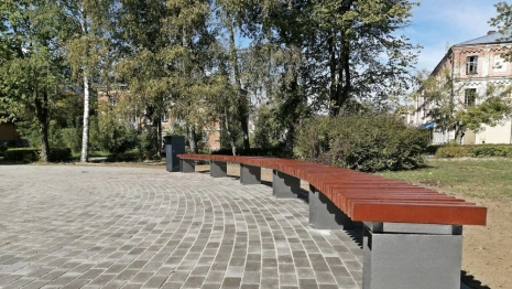 В Собинке завершили первый этап благоустройства бульвара Чайковского