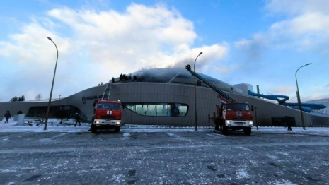 Стала известна предварительная причина пожара в аквапарке в Суздале