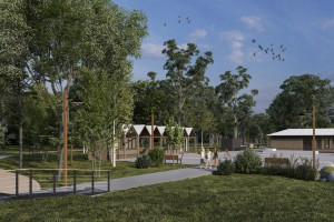 В Меленках представили дизайн-проект благоустройства набережной реки Унжи