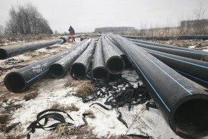 В Вязниках начали сварку водопровода «Толмачево»