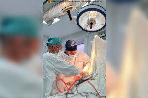 В Александрове впервые провели операцию по эндопротезированию плечевого сустава